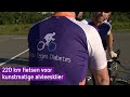 Diabetespatiënten en naasten op de fiets voor kunstalvleesklier