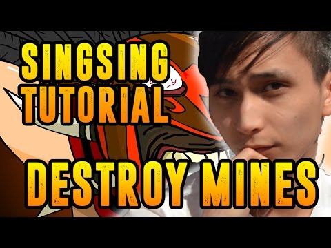 SingSing Dota 2 Tutorial - How To Destroy Techies Mines