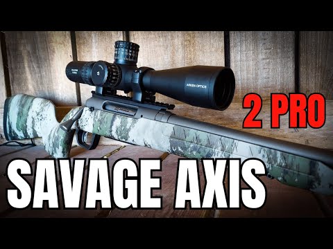 Savage AXIS 2 PRO - First Shots and Sighting In (.243 Winchester)
