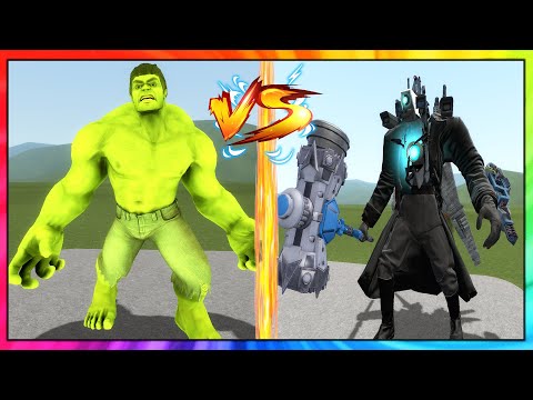 Upgrade Titan Cameraman Vs HULK  Niko ile Roblox Garry's Mod 💥 GMOD
