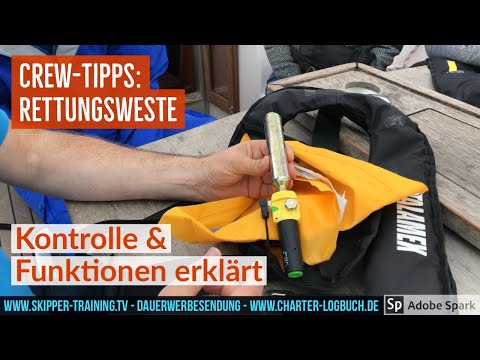 Crew-Tipps: Automatik-Rettungsweste, Kontrolle & Nutzung in rauher See.