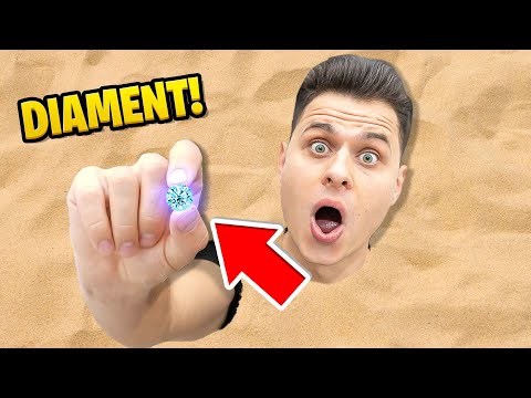 Znajdź DIAMENT w 1.000 KG PIASKU!