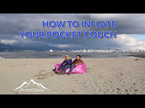 How to inflate a Pocket Couch