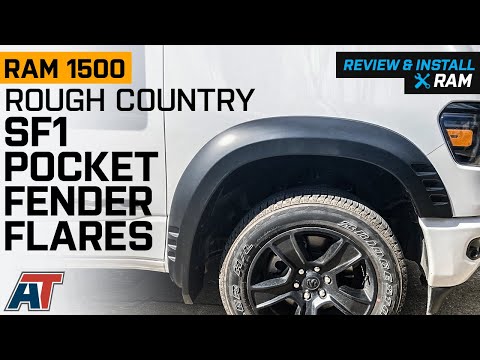 2019-2022 RAM 1500 Rough Country SF1 Pocket Fender Flares Review & Install
