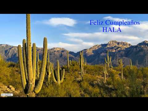 Hala with long A   Nature & Naturaleza - Happy Birthday