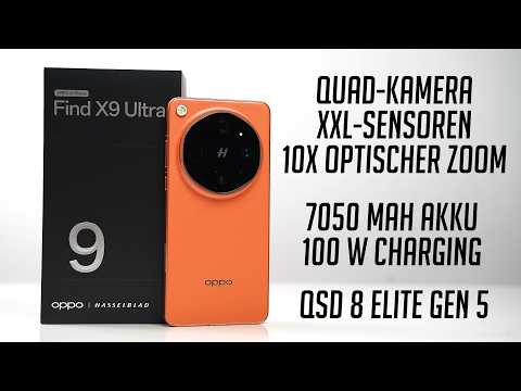 Jahre voraus? - Oppo Find X9 Ultra Unboxing & Erster Eindruck (Deutsch) | SwagTab
