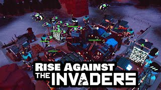 Rise Against the Invaders Demo - エイリアンによって荒廃した地球でコロニーを運営するコロニー防衛ゲーム【実況】
