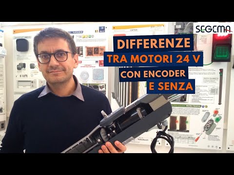 Differences between 24v motors with and without encoders
