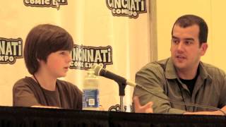 Parts of Chandler Riggs Panel from Cincinnati Comic Expo 2012