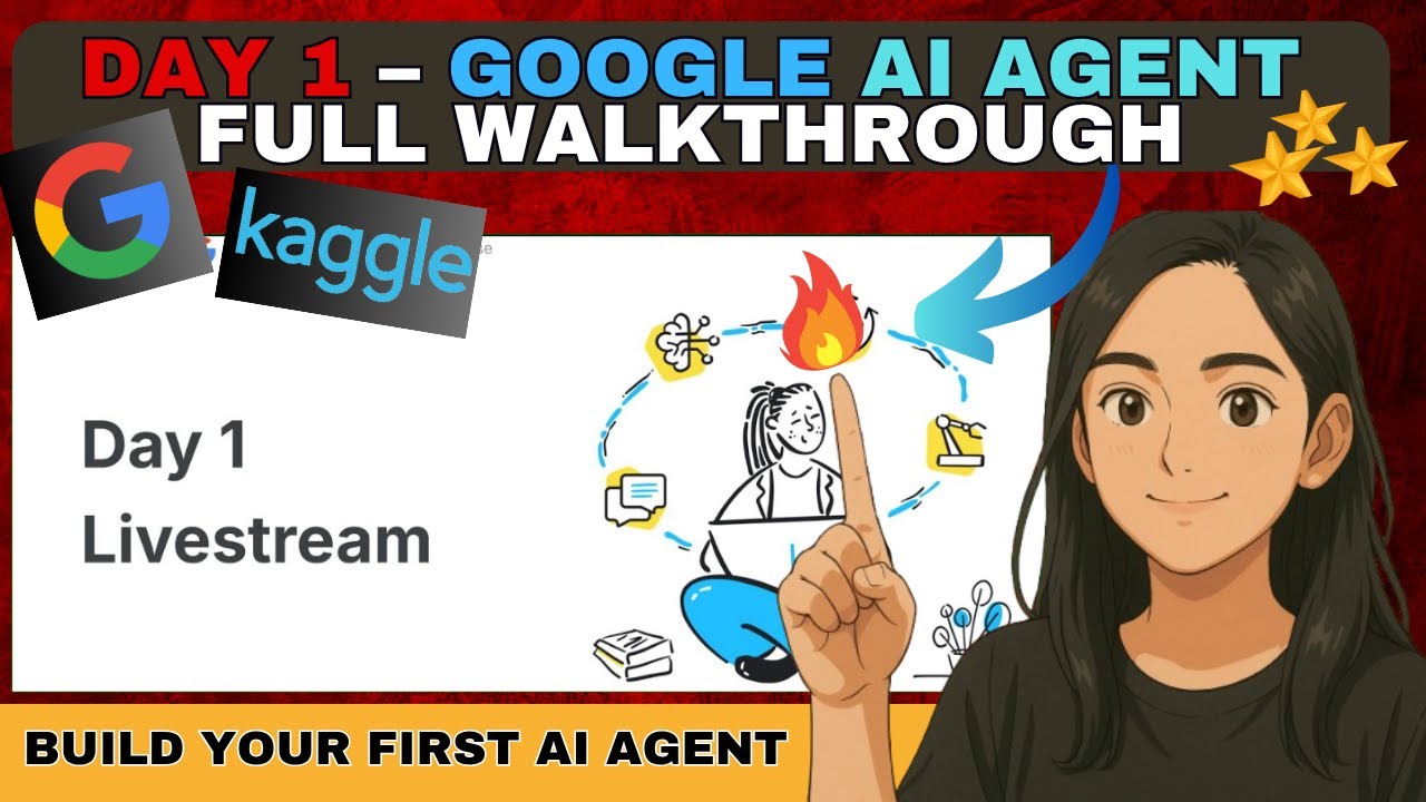 Google AI Agents Day 1 – Build Your First AI Agent using Gemini & ADK (Step-by-Step Tutorial) #2025