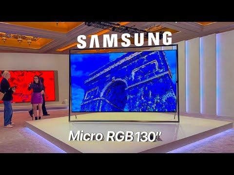 Samsung Micro RGB TV: Impressive from 55” to 130”