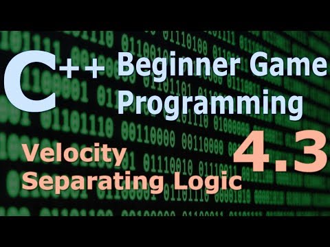Beginner C Game Programming DirectX Velocity Separating Logic Tutorial 4 3