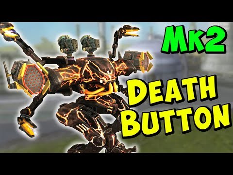 The NEW Death Button ARES Orkan & Gust Mk2 War Robots Gameplay WR