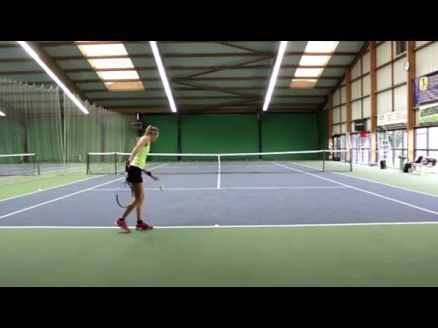 Georgie Walker US College Tennis Smart Video