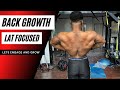 EFFECTIVE BACK TRAINING (LAT FOCUSED)