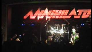 ANNIHILATOR- Plasma Zombies (VILNIUS club NEW YORK 2010.10.24.)-3.mov