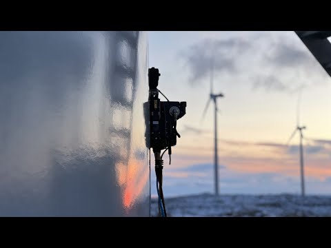 Magnetic Crawler Inspection – Wind Turbine Tower | Axess Group