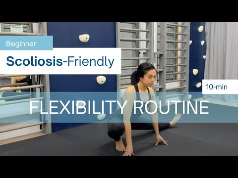 10-Min Scoliosis-Friendly Stretching & Flexibility Routine (BEGINNER)