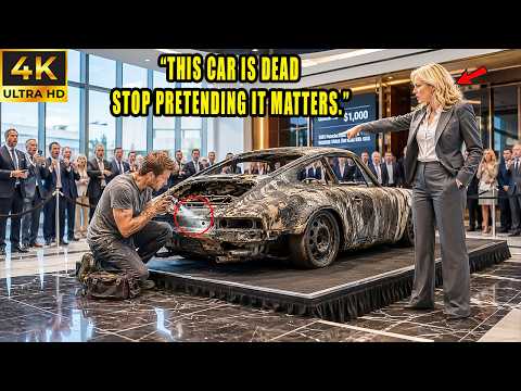 The CEO Called the Dead Porsche Worthless — Until the Single Dad Found the Hidden Serial Plate