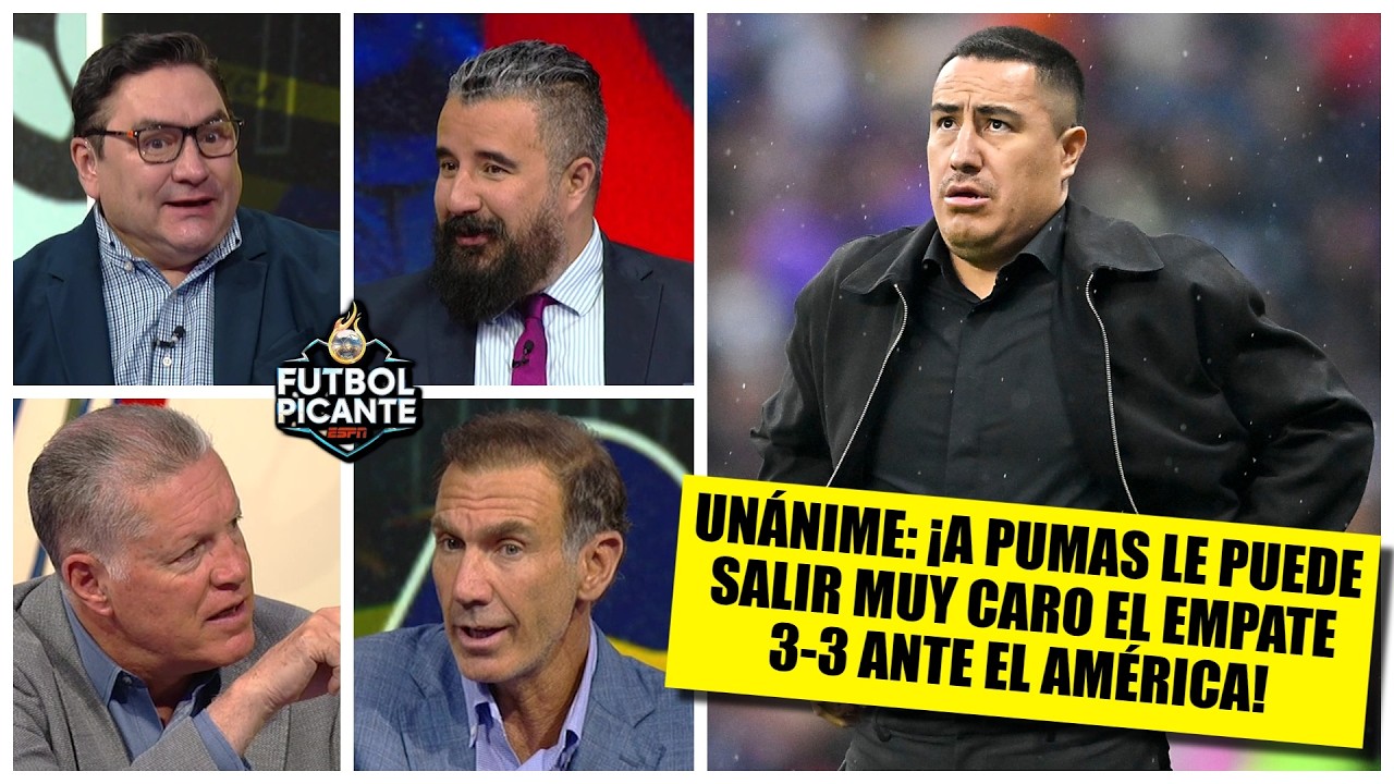 PUMAS y EFRAIN JUÁREZ cometieron PECADO MORTAL al dejar VIVO al AMÉRICA en la IDA | Futbol Picante