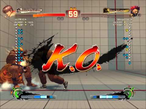 SSF4AE - Leo PR3DA (Guy) vs Alkaponne28 (Akuma)