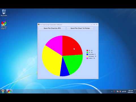 Pie Chart Graph Generator Software