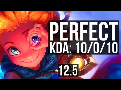 ZOE vs KAI'SA (MID) | 10/0/10, Legendary, 400+ games | KR Grandmaster | 12.5