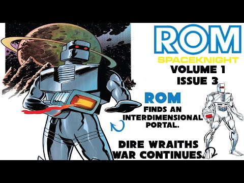 Rom Faces New Threat. Firefall Rises! Rom The Spaceknight Volume 1 Issue 3 Marvel Comic Book Summary