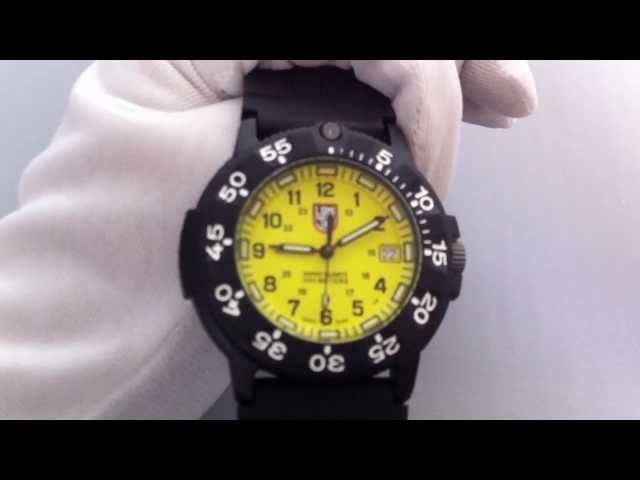 ساعة لوميناكس أوريجنال نافي سيل كوارتز رجالية - 3005