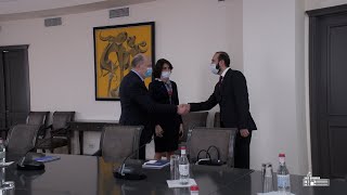 Minister of Foreign Affairs of Armenia Ararat Mirzoyan received Co-Chairs of Euronest Parliamentary Assembly