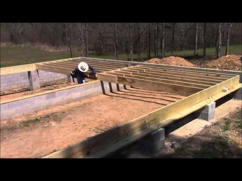 Building My Own Home: Episode 18 - Laying Out The Floor Joists