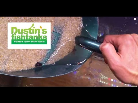 How to remove Gravel from an Aquarium. Easy way to remove substrate