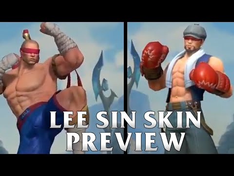 Lee Sin Skins - Preview - WILD RIFT
