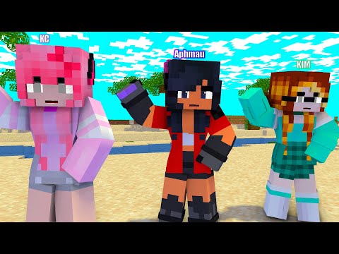APHMAU FRIENDS DANCE CREW | CHICKEN WINGS MEME | GANGNAM STYLE | SHUFFLE DANCE - Minecraft Animation
