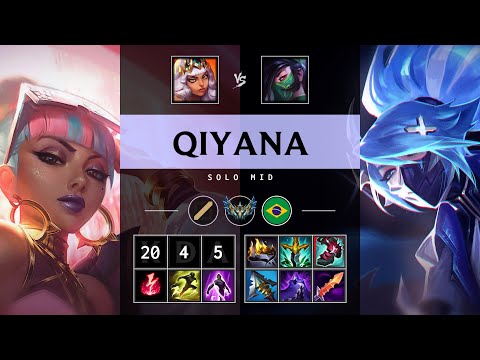 Qiyana Mid vs Akali: Godlike - BR Challenger Patch 25.S1.2