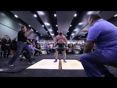 Eddie Hall - Deadlift World Record with Arnold  462kg/1018.5lbs