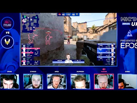 Vitality team VOICE COMMS vs TYLOO | BLAST Premier Fall Showdown 2022 EU | CSGO