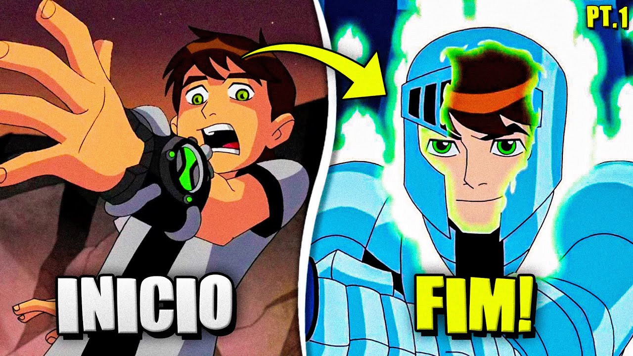 TODOS os BEN 10 do Inicio ao Fim em 64 Minutos (PT. 1)