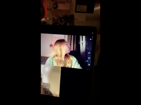 Kyiv resident's work call interrupted by Russian strike