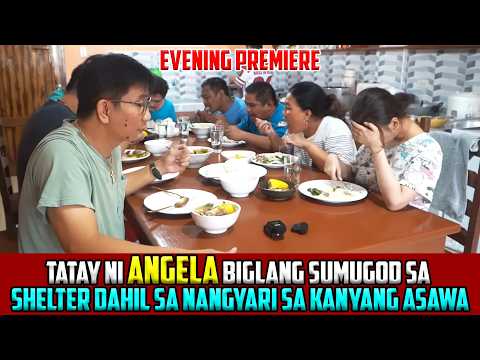 TATAY NI ANGELA NAPASUGOD SA SHELTER DAHIL SA KANYANG ASAWA