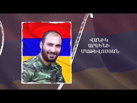 Ձեզ բացակա չենք դնի․ Վանիկ  Մաթևոսյան