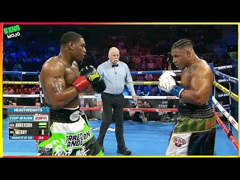Jared Anderson (USA) vs Ryad Merhy (Belgium) - Boxing Highlights HD