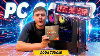 TESTANDO PC E TIRANDO DUVIDAS AO VIVO