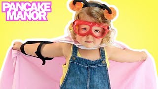 SUPERHERO SONG ♫ | Imagination & Fun | Kids Songs | Pancake Manor