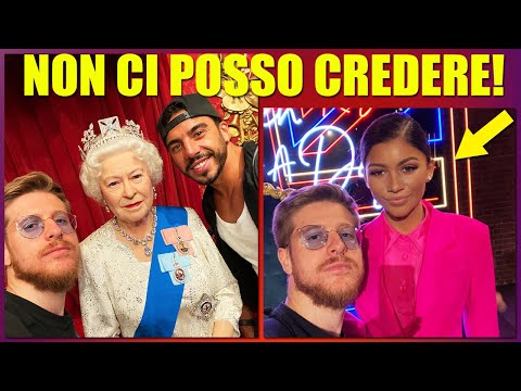 NON CI CREDO INCONTRIAMO LA REGINA ELISABETTA e TANTI ALTRI VIP (ZENDAYA, JUSTIN BIEBER, ECC.)