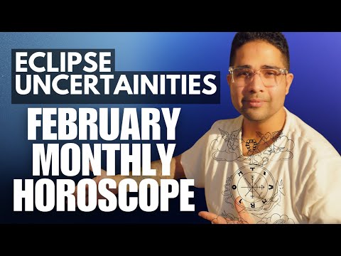 February 2026 Horoscope - Eclipse Month | Major Career, Marriage & Karma Events @GISTTClips