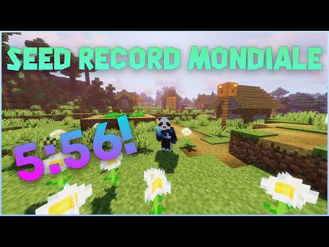Ho Speedrunnato il Mondo del Record Mondiale e l'ho Battuto in 5 Minuti! - MINECRAFT ITA