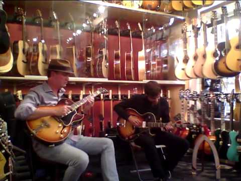 Rolf Jardemark & Erik Söderlind at No1 Guitarshop III