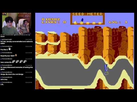 Road Runner NES Glitch