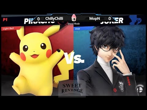 SR4 SSBU - ChillyChilli (Pikachu) Vs. MopN (Joker) Grand Finals Smash Ultimate